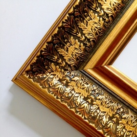 Fogli d'oro larghi 4,7 pollici grandi cornici per cornici per dipinti 